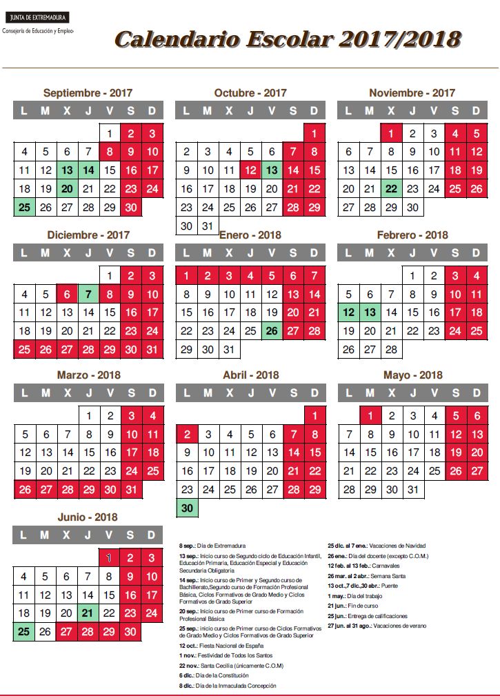 calendario